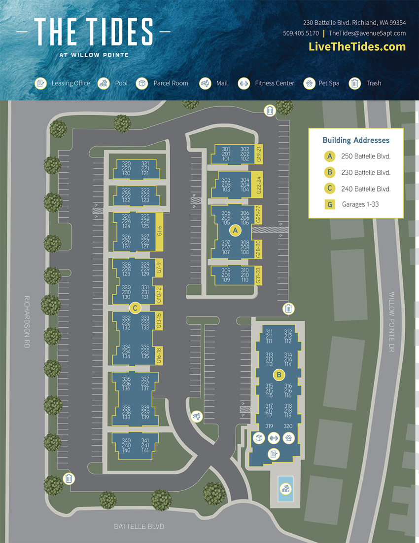 The Tides At Willow Pointe Apartments, 230 Battelle Boulevard, Richland